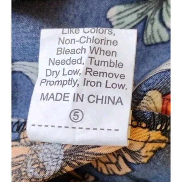 Shein Curve Top 0xl Wrap Short Sleeve Floral Hawaiian Beach - Picture 6 of 12